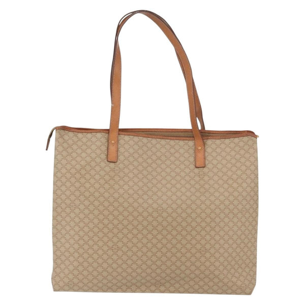 Celine Vintage Macadam Tote bag Canvas and Leather
