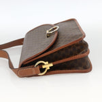 Celine Vintage Macadam Shoulder Bag Canvas and Leather - image 3