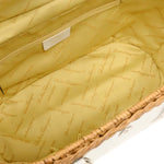 Salvatore Ferragamo Basket Gancini Handbag Leather and Wicker - image 3