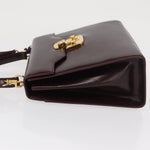 Gucci Vintage Lady Lock Top Handle Bag Leather Medium - image 4