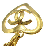 Chanel CC Heart Pendant Metal - image 4