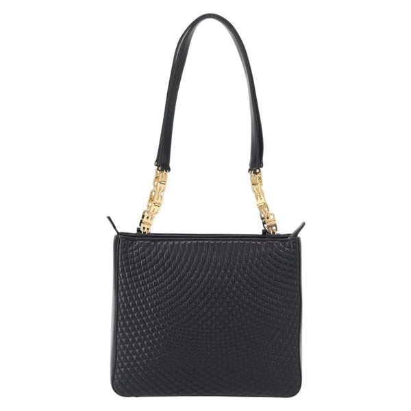 Bally Vintage Shoulder Bag Quilted leather