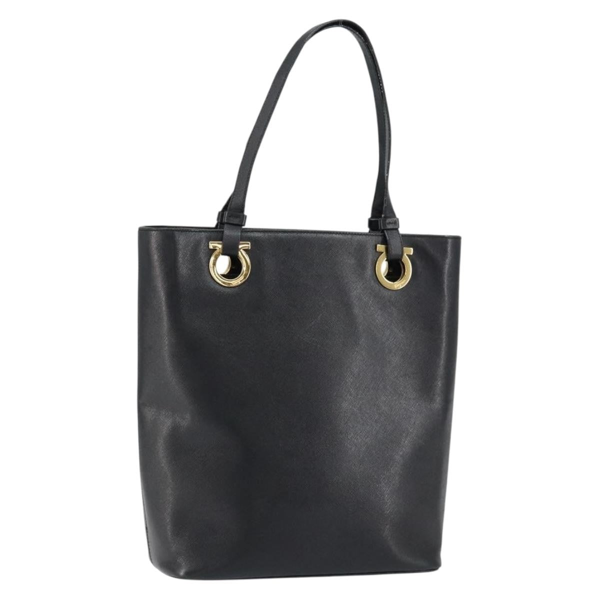Salvatore Ferragamo Gancini handbag Leather - image 1
