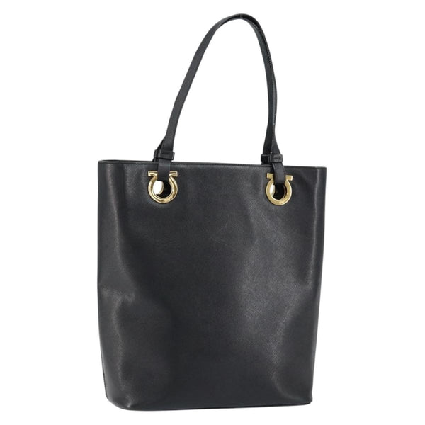 Salvatore Ferragamo Gancini handbag Leather - image 1