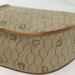 Christian Dior Vintage Honeycomb Shoulder Bag Canvas - image 9