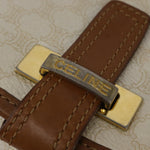 Celine Vintage Macadam Shoulder Bag Canvas and Leather - image 13