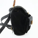Gucci Vintage Bamboo Backpack Suede Medium - image 3