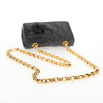 Chanel Vintage Camellia Flap Bag Satin Mini - image 8