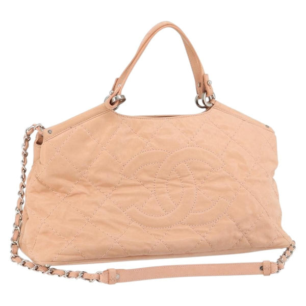 Chanel CC Sea Hit Tote Quilted Iridescent Calfskin Large - image 1