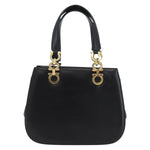 Salvatore Ferragamo Gancini handbag Leather - image 1
