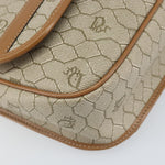 Christian Dior Vintage Honeycomb Shoulder Bag Canvas - image 8