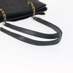 Bally Vintage Chain Shoulder Bag Quilted Leather - image 7