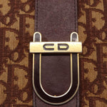 Christian Dior Vintage CD trotter Shoulder bag Canvas - image 12