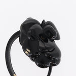 Chanel Camellia Clutch Bag Leather - image 14