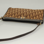 Christian Dior Vintage Trotter Shoulder Bag Canvas - image 14