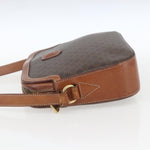 Celine Vintage Macadam Shoulder Bag Canvas and Leather - image 4
