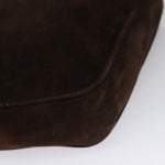 Salvatore Ferragamo Gancini Shoulder Bag Suede - image 11