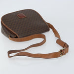 Celine Vintage Macadam Shoulder Bag Canvas and Leather - image 7