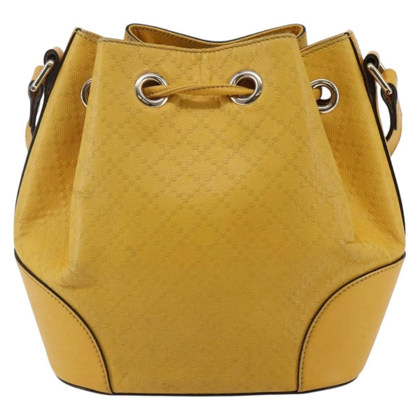 Gucci Bright Bucket Bag Diamante Leather Small