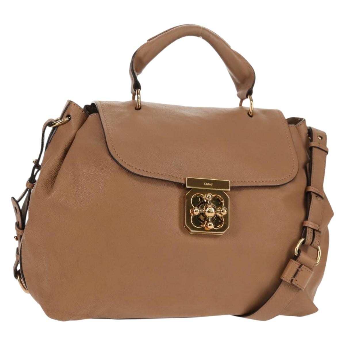 Chloe Elsie Convertible Satchel Leather Medium - image 1