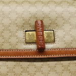 Celine Vintage Convertible Top Handle Bag Macadam Coated Canvas Medium - image 20
