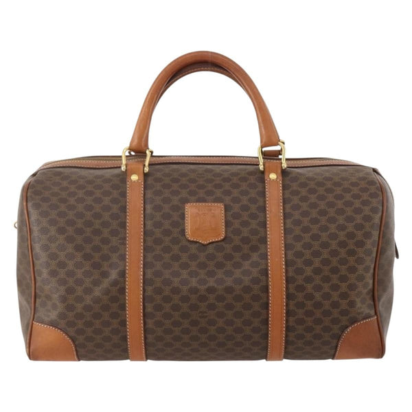 Celine Vintage Duffle Bag Macadam Coated Canvas Medium - image 1