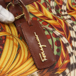 Salvatore Ferragamo Flower tote Canvas - image 12