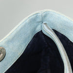 Christian Dior Vintage Lady Dior Bag Cannage Quilt Denim Large - image 19