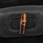 Gucci Vintage Bamboo Backpack Suede Mini - image 20