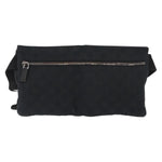 Gucci Vintage Double Belt Bag GG Canvas with Leather Small - image 2