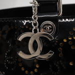 Chanel CC No.5 Shopping Tote Perforated Patent Medium - image 13