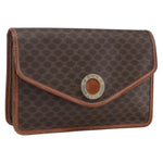 Celine Circle Logo Macadam Pouch Canvas and Leather - image 13
