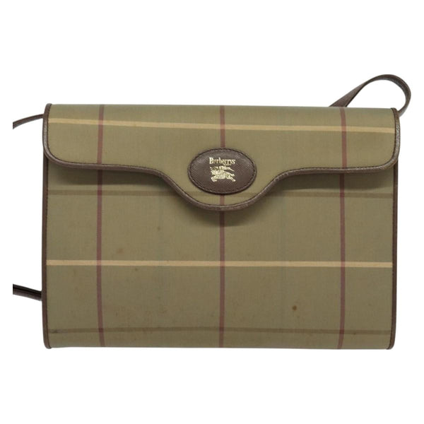 Burberry Nova check Shoulder bag Canvas and Leather - image 1