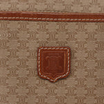 Celine Vintage Macadam Shoulder Bag Canvas and Leather - image 17