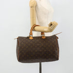 Louis Vuitton Speedy Handbag Monogram Canvas 35 - image 15