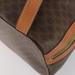 Celine Vintage Macadam Backpack Canvas and Leather - image 10