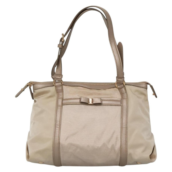 Salvatore Ferragamo Vala Handbag Nylon - image 1