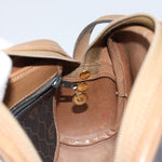 Christian Dior Vintage Honeycomb Shoulder Bag Canvas and Leather - image 20