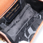 Salvatore Ferragamo Vala Shoulder Bag Embossed Leather - image 5