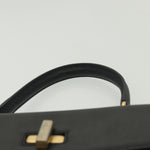 Celine Vintage Convertible Turnlock Top Handle Bag Leather Medium - image 17