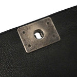 Chanel Boy Flap Bag Tweed and Leather Old Medium - image 12