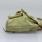 Gucci Gucci bamboo backpack daim mini - image 4
