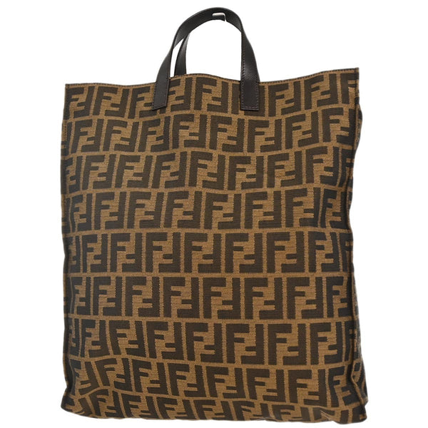 Fendi Special Shopping Tote Zucca Canvas Large