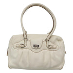 Salvatore Ferragamo Gancini Buckle Shoulder Bag Leather Large - image 17