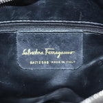 Salvatore Ferragamo Gancini Shoulder Bag Suede - image 6