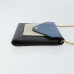 Celine Pocket Envelope Wallet on Chain Leather Medium - image 3
