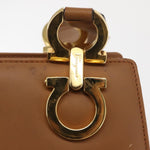 Salvatore Ferragamo Gancini Shoulder Bag Leather - image 12