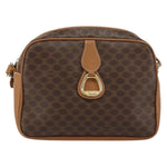 Celine Vintage Macadam Shoulder Bag Canvas and Leather - image 20
