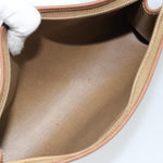 Christian Dior Vintage Honeycomb Zip Pouch Canvas and Leather - image 5