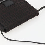 Fendi Vintage Flap Crossbody Bag Zucchino Canvas Small - image 16